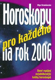 Kniha Horoskopy pro každého na rok 2006 + 1 malý horoskop 2006