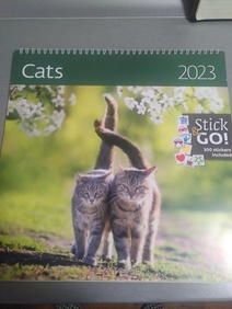 Kalendář 2023 kočky