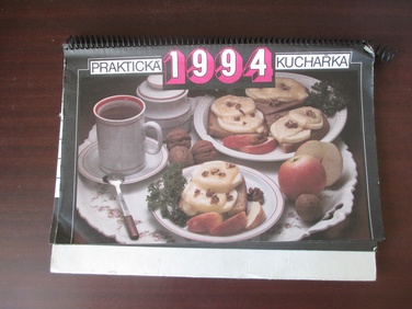 Kalendář Praktická kuchařka 1994