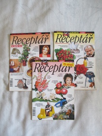 Časopis Receptář  r 2002 Rezervace Deník