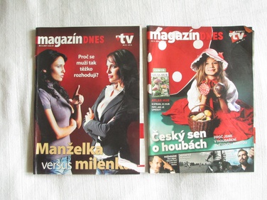 2x časopis Magazín Dnes 2007 + 2009