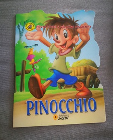 Kniha Pinocchio první čtení