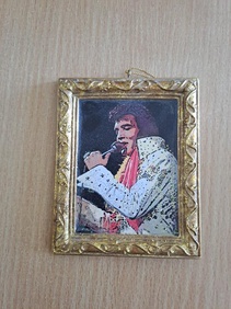 Obrázek - portrét - Elvis Presley - 8x10 cm