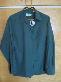 Košile zelená vel 41 Rezervace Lenda