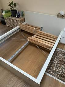 Bila Postel 160x200 Ikea Malm Nevyhazujto Cz